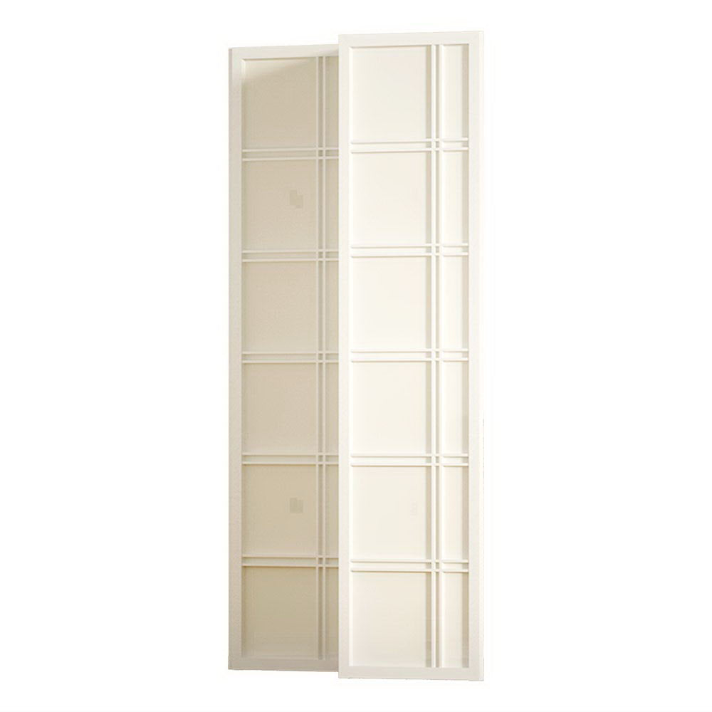 4 Panel Room Divider Screen 176x179cm Nova White