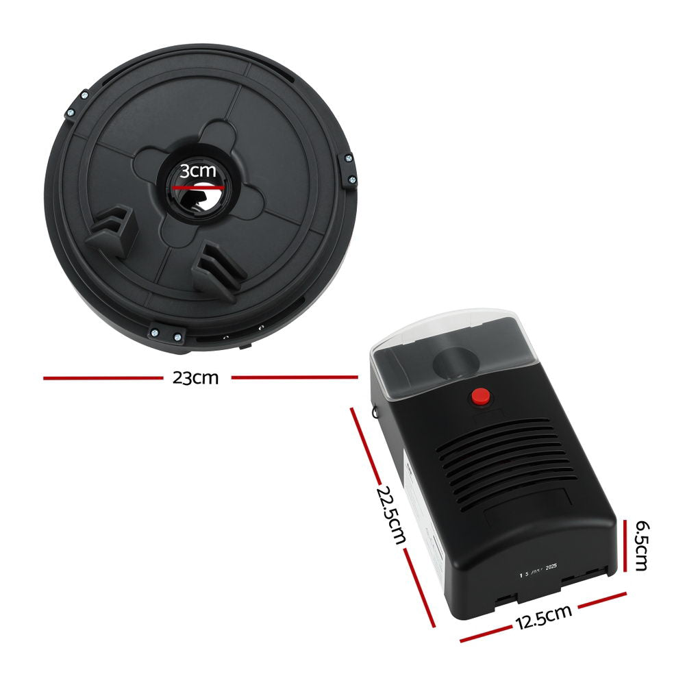 UL-tech Garage Roller Door Opener 250N Motor Auto Safety Reverse 220V