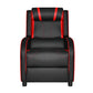 Recliner Chair Gaming Racing Armchair Lounge Black Leather