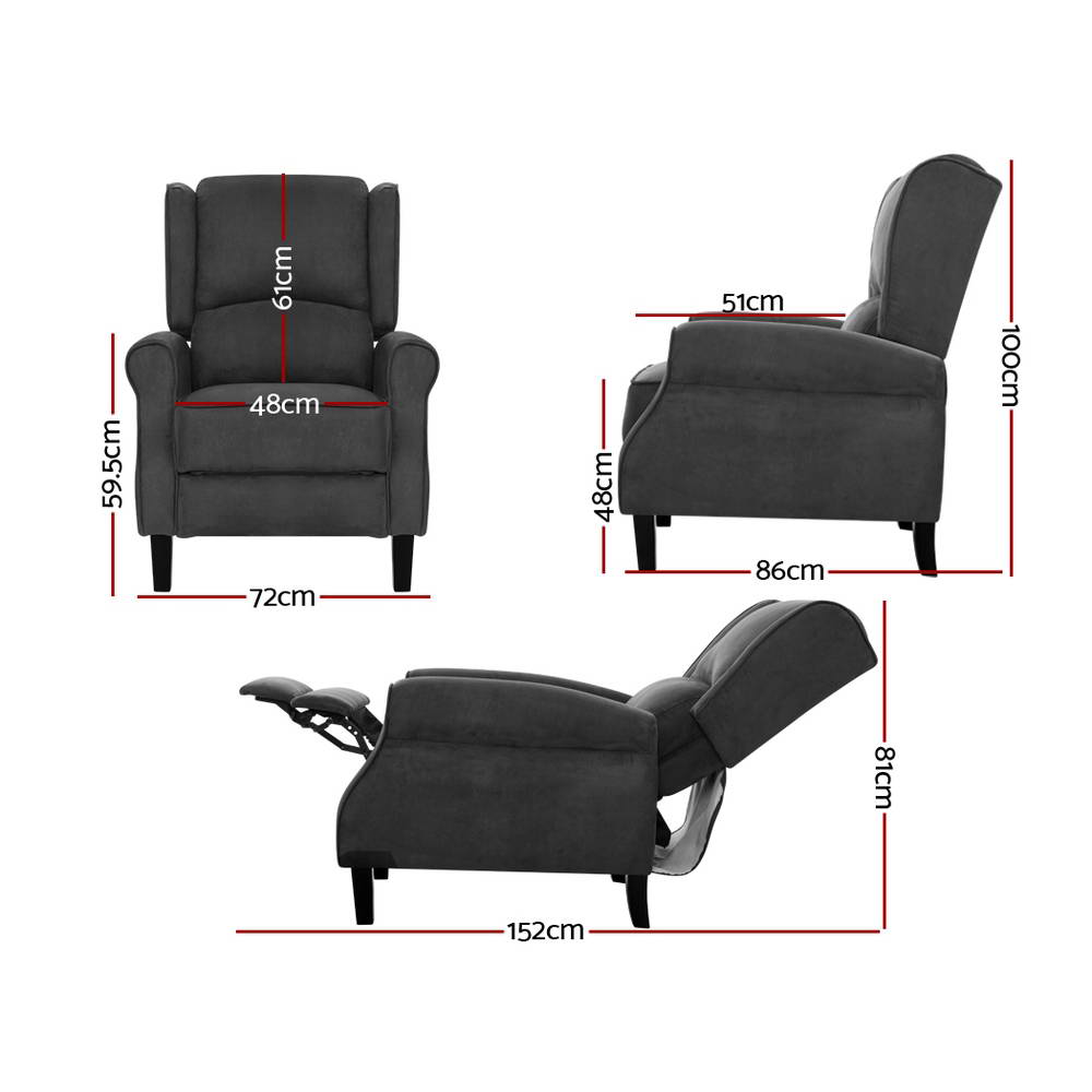 Chair with recliner adjustable sofa lounge