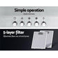 Steel 90cm range hood kitchen with handles, panels and accessory pieces
