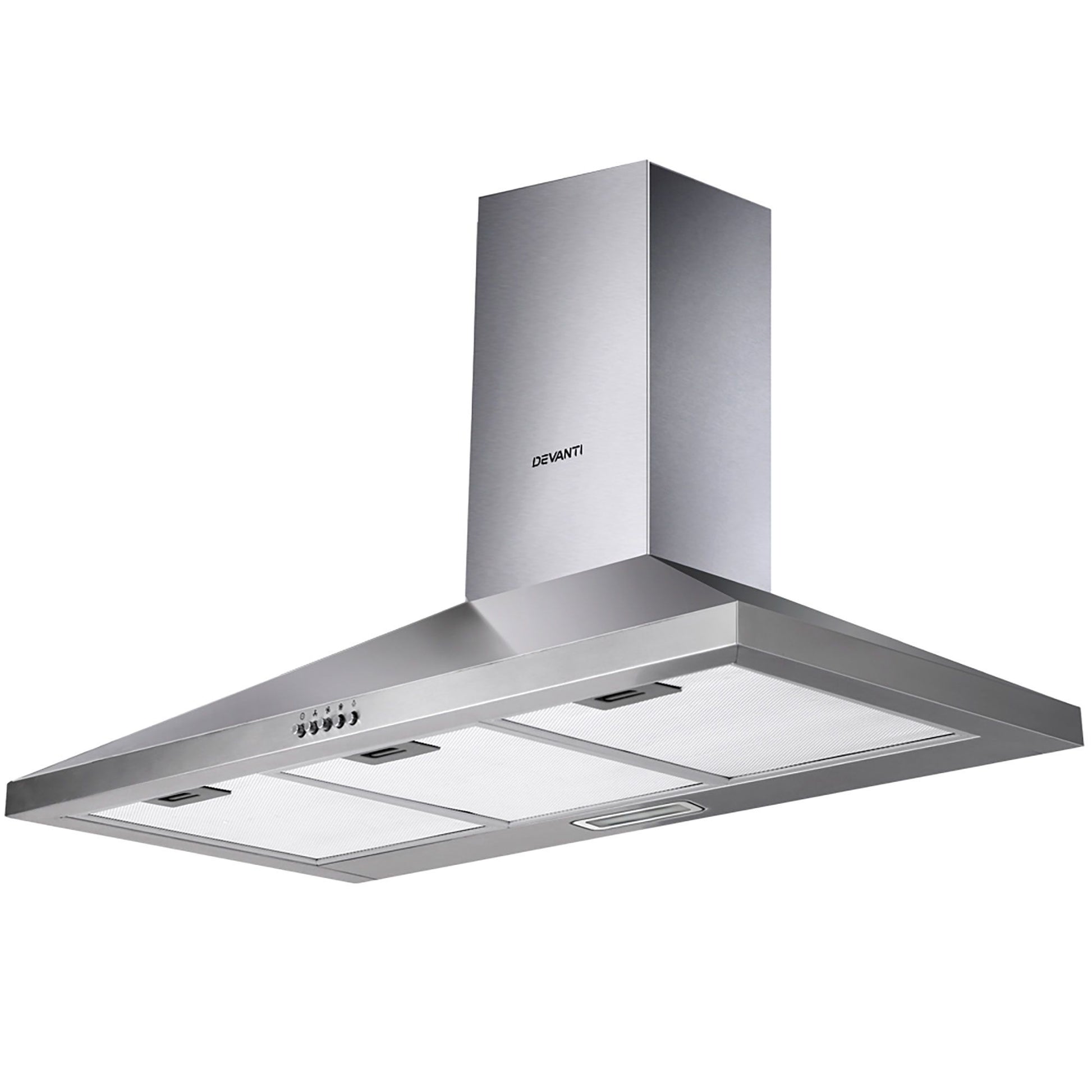 Range hood kitchen with colour matched pieces and support fittings
