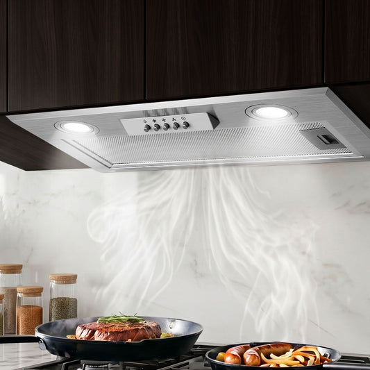 Range Hood Undermount Built In Stainless Steel Canopy