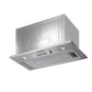 Range Hood Undermount Built In Stainless Steel Canopy 52cm 520mm