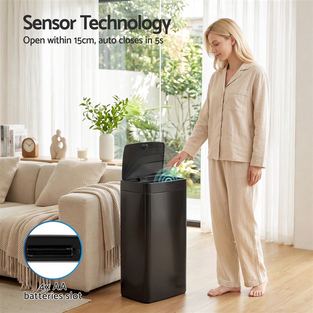 Kitchen Rubbish Bin 45L - Automatic Motion Sensor