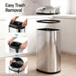 Motion Sensor Rubbish Bin 50L Stainless Steel