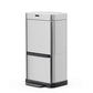 Motion Sensor Bin 70L Pedal Automatic - Silver