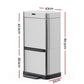 Motion Sensor Bin 70L Pedal Automatic - Silver