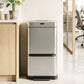 Motion Sensor Bin 70L Pedal Automatic - Silver