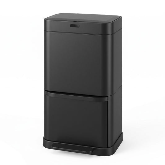 Motion Sensor Bin 70L Pedal Automatic - Black