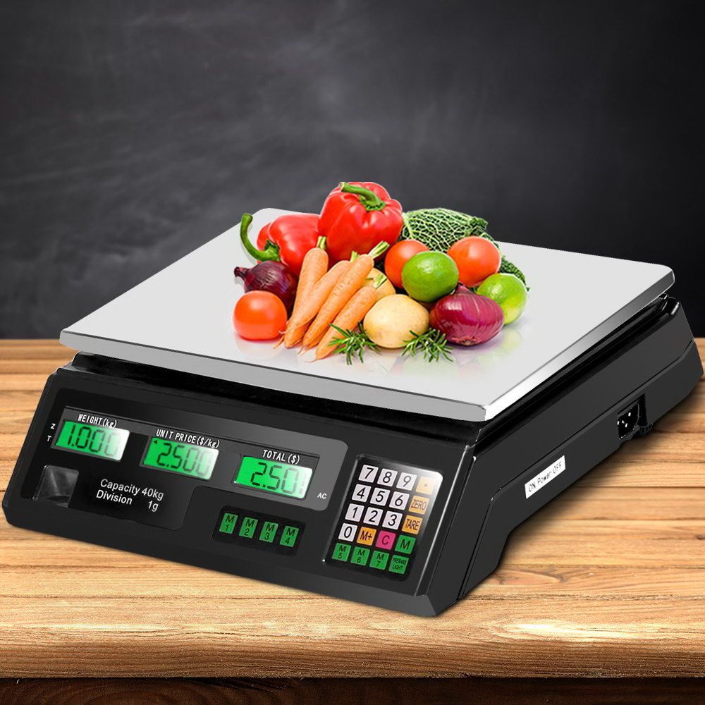 Digital Kitchen Scale 40KG Electronic Scales Shop Market Commercial