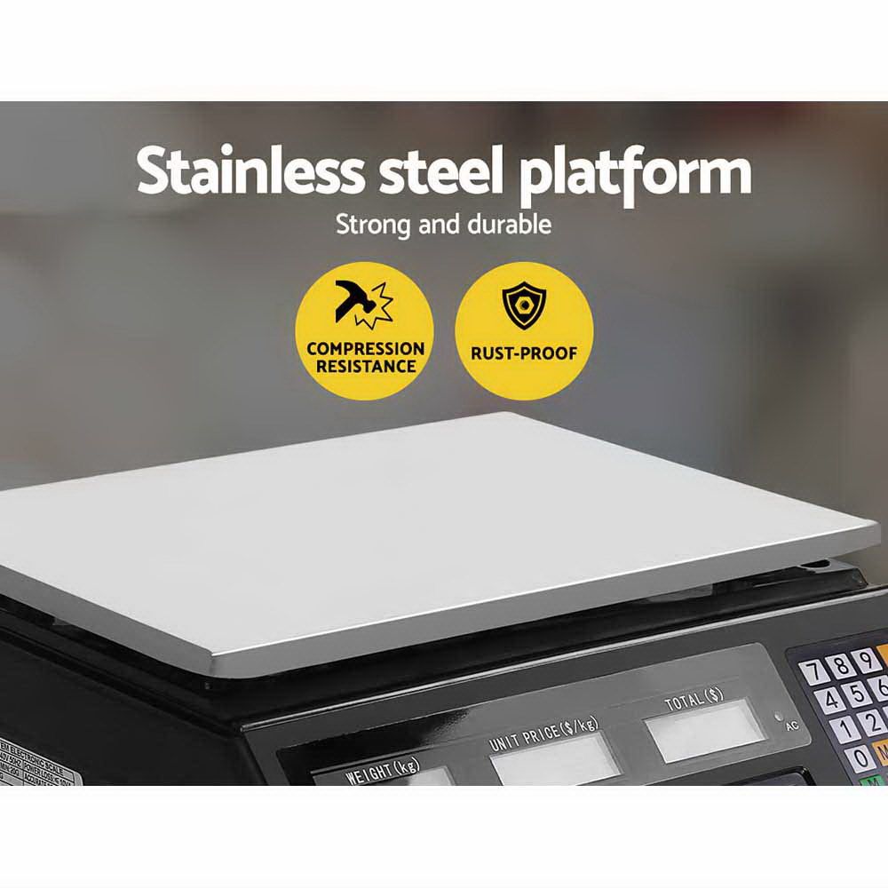 Digital Kitchen Scale 40KG Electronic Scales Shop Market Commercial