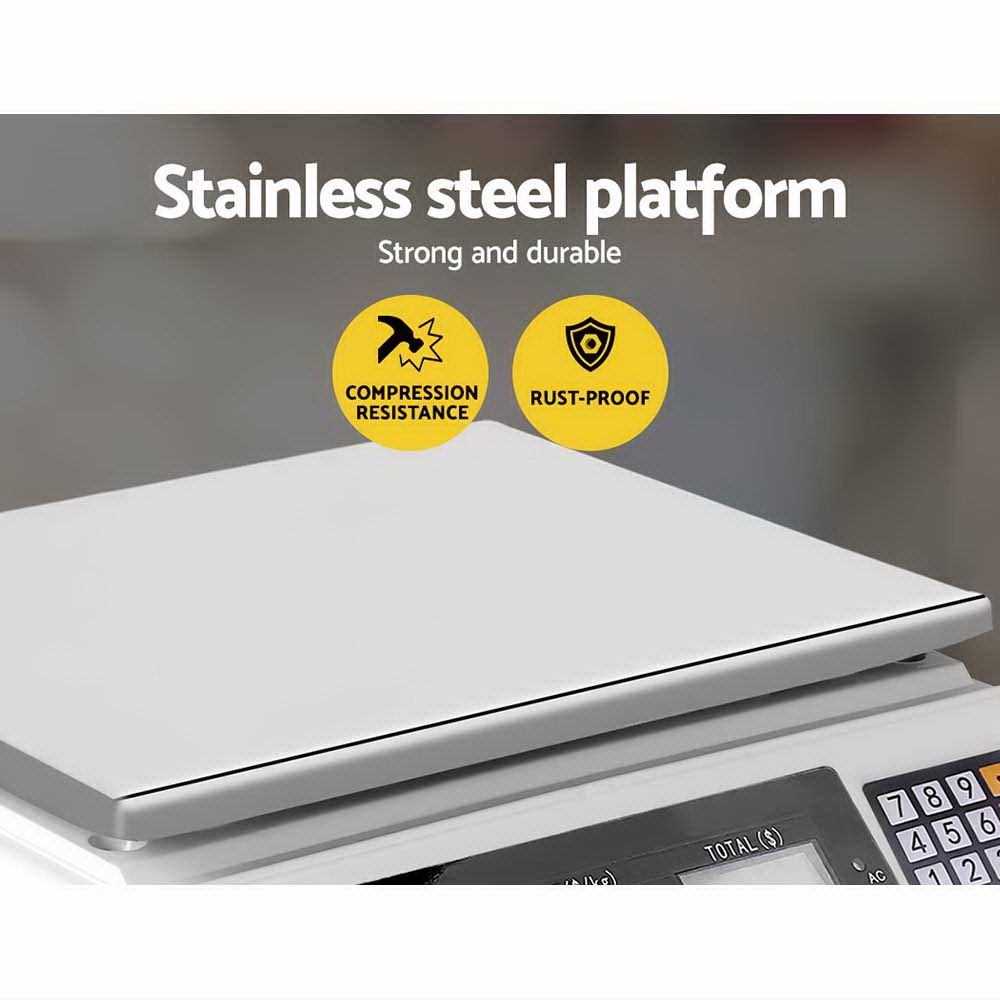 Digital Kitchen Scale 40KG Electronic Scales Shop Market Commercial