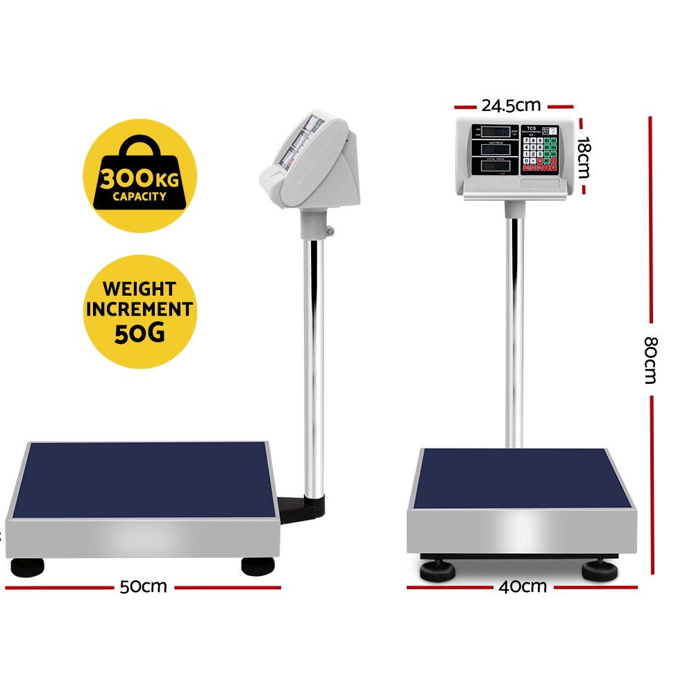 Digital Platform Scale 300KG Electronic Scales Shop Market Commercial Postal