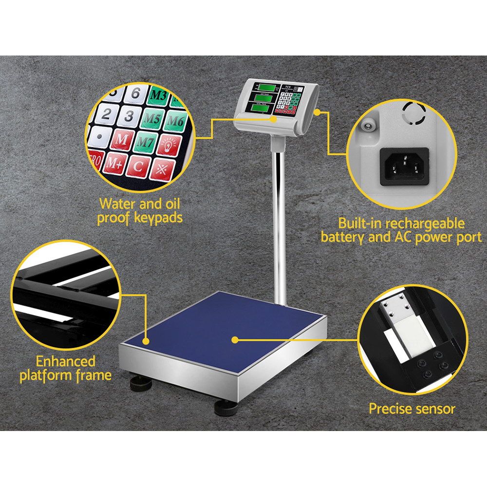 Digital Platform Scale 300KG Electronic Scales Shop Market Commercial Postal