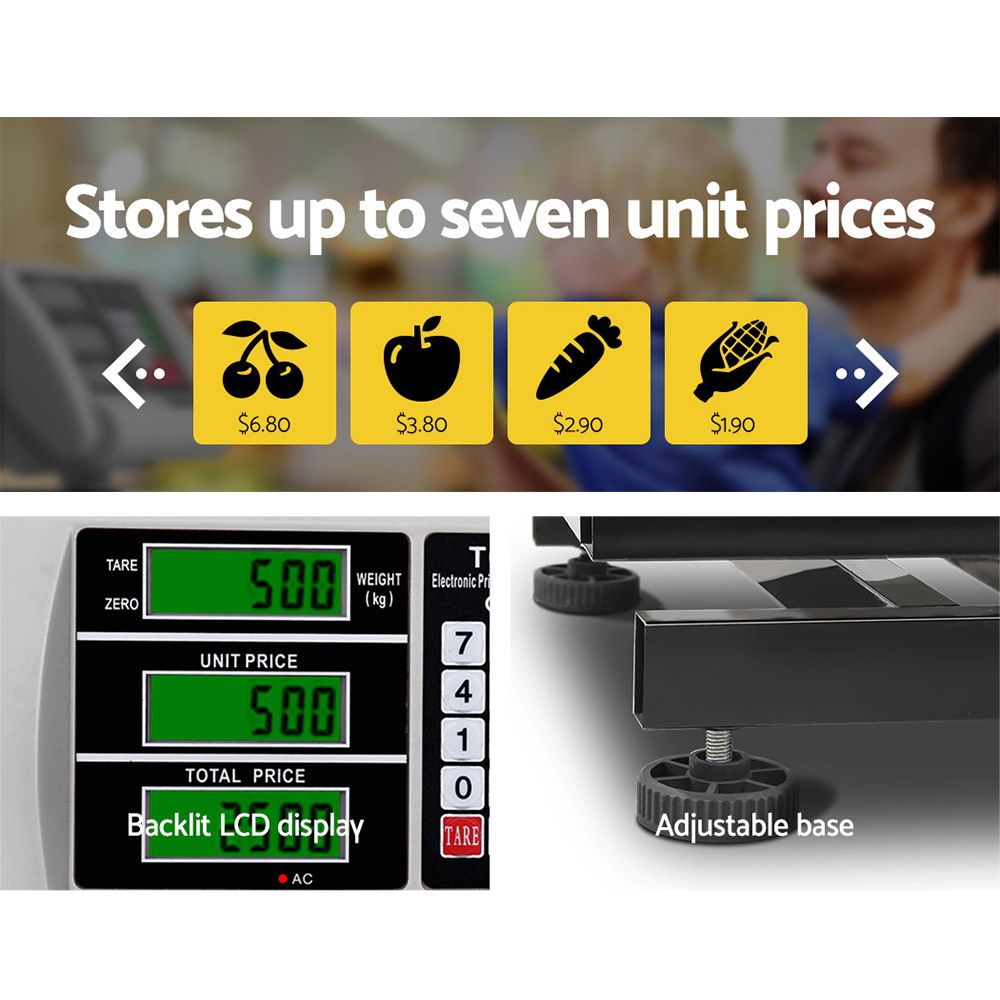 Digital Platform Scale 300KG Electronic Scales Shop Market Commercial Postal