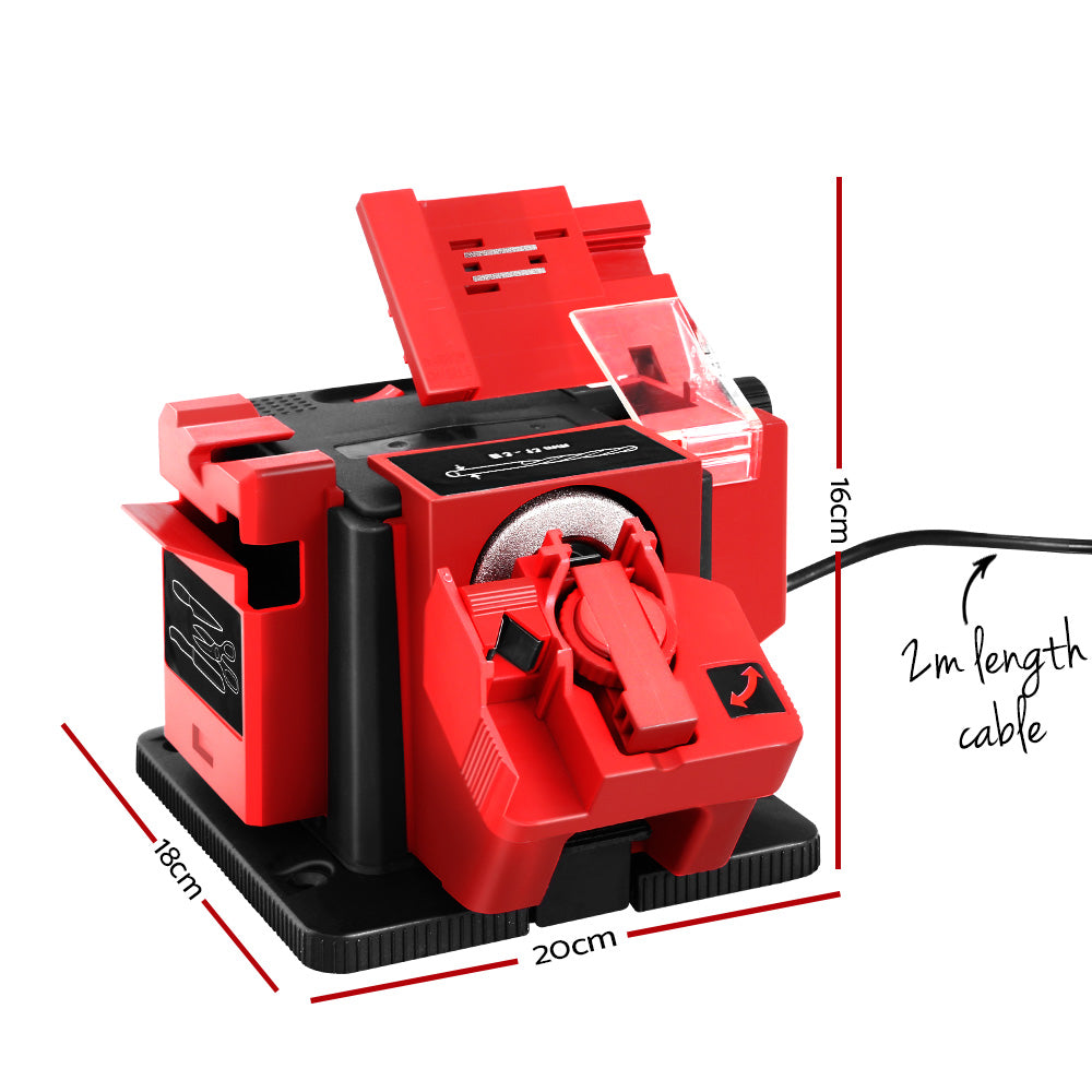 Multi‑Tool Sharpener, Drill Bit/Knife/Scissors/Chisel