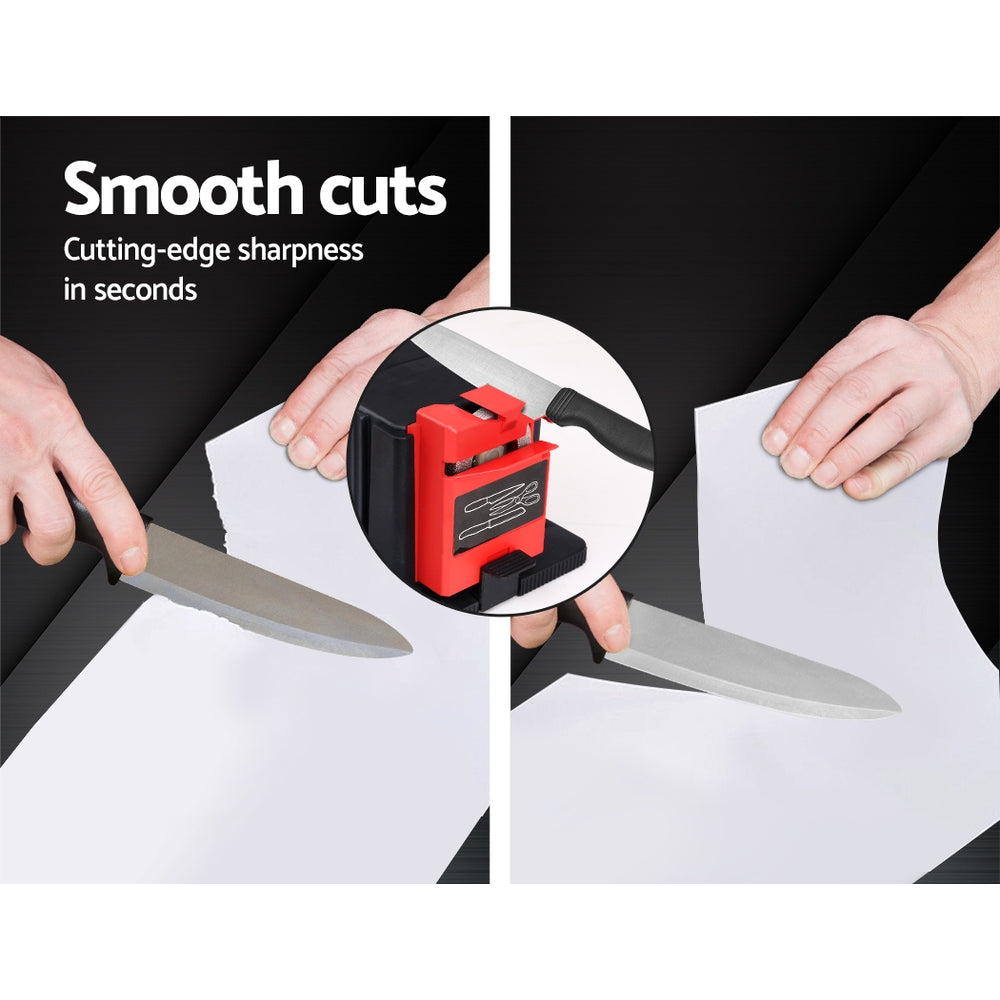 Multi‑Tool Sharpener, Drill Bit/Knife/Scissors/Chisel