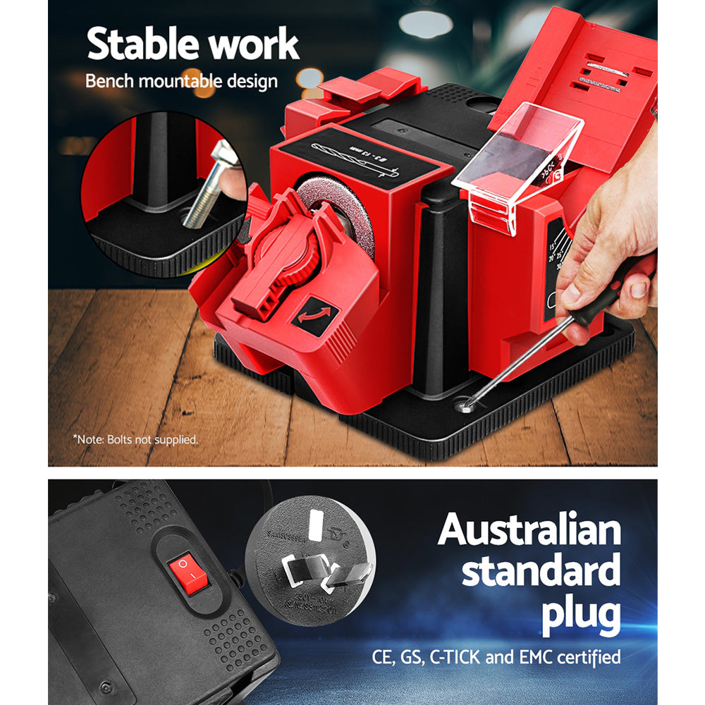 Multi‑Tool Sharpener, Drill Bit/Knife/Scissors/Chisel