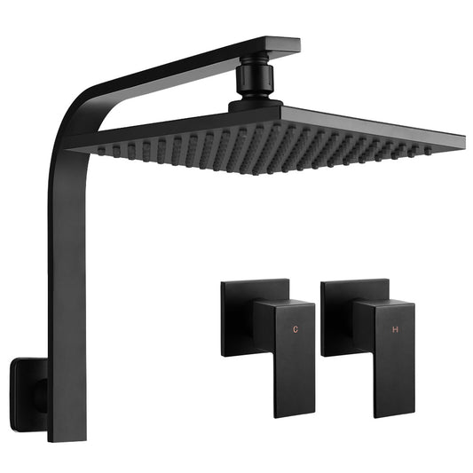 Rain Shower Head Taps 8 Square High Pressure