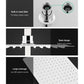 Rain Shower Head Taps 10'' Round Handheld High Pressure Wall Chrome