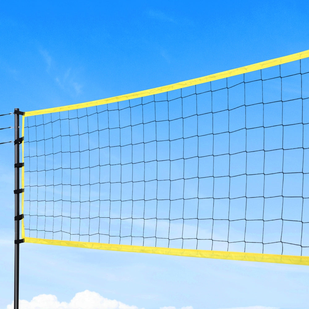 HomeMyGarden 9M Portable Volleyball Net Set with Ball Boundary Lines Badminton Tennis