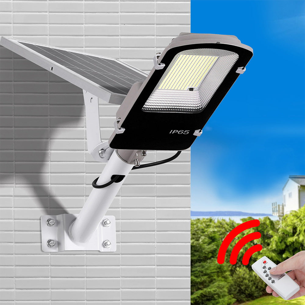 Solar Street Light 386 LED Flood Motion Sensor with Remote