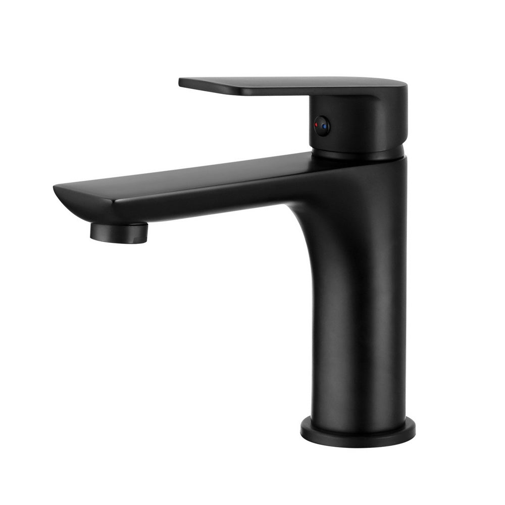 Bathroom Mixer Tap Basin Taps Vanity Brass Faucet Kitchen Sink Swivel - Black