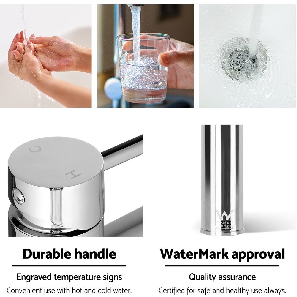 Basin Mixer Tap Silver A 81H14 SI 07