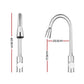Pull-Out Mixer Faucet Tap, Silver
