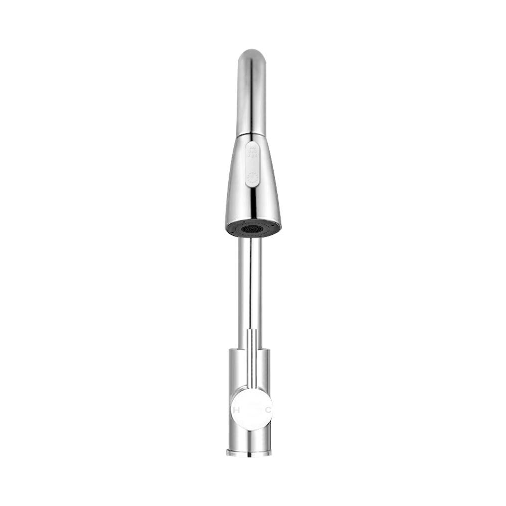 Pull-Out Mixer Faucet Tap, Silver