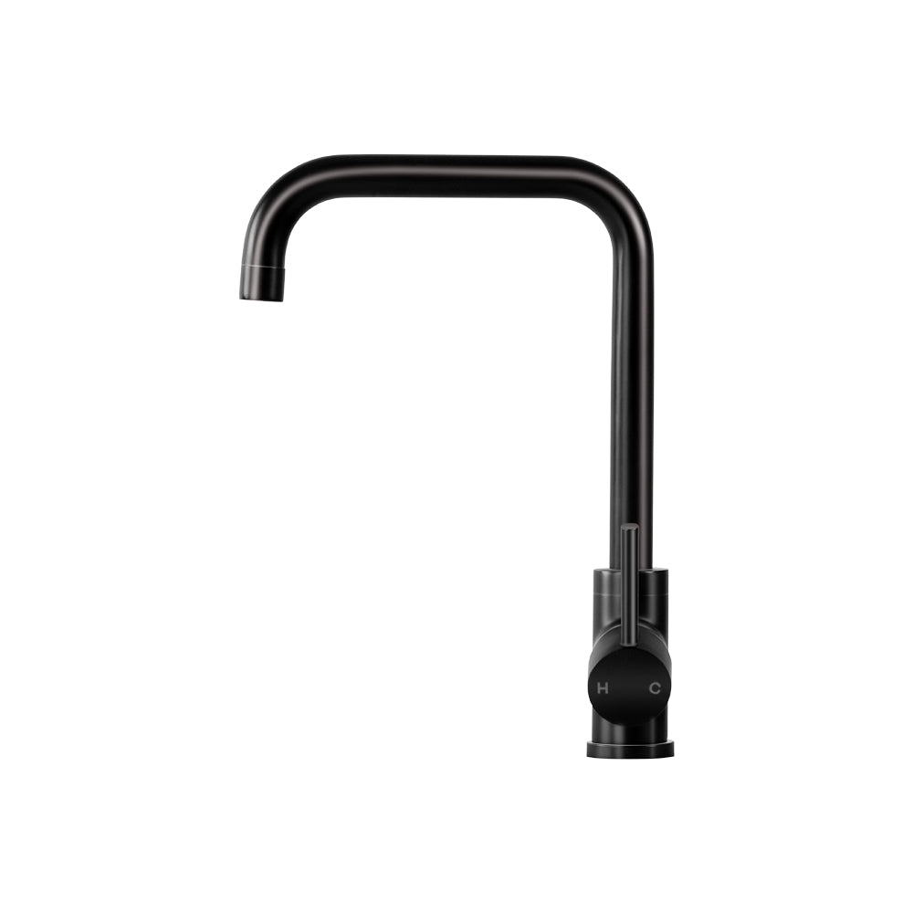 Kitchen Mixer Faucet Tap, Swivel Spout, Black