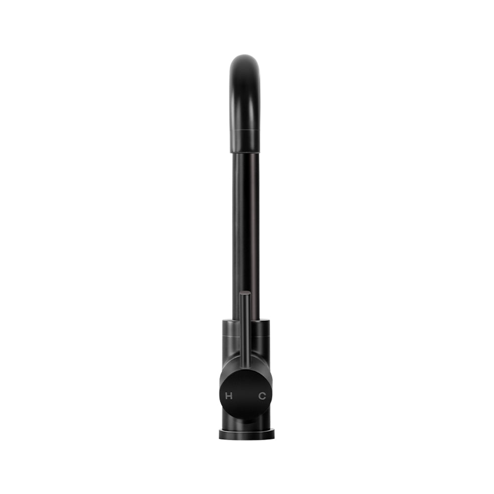 Kitchen Mixer Faucet Tap, Swivel Spout, Black