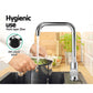 Kitchen Mixer Faucet Tap, Swivel Spout, Silver