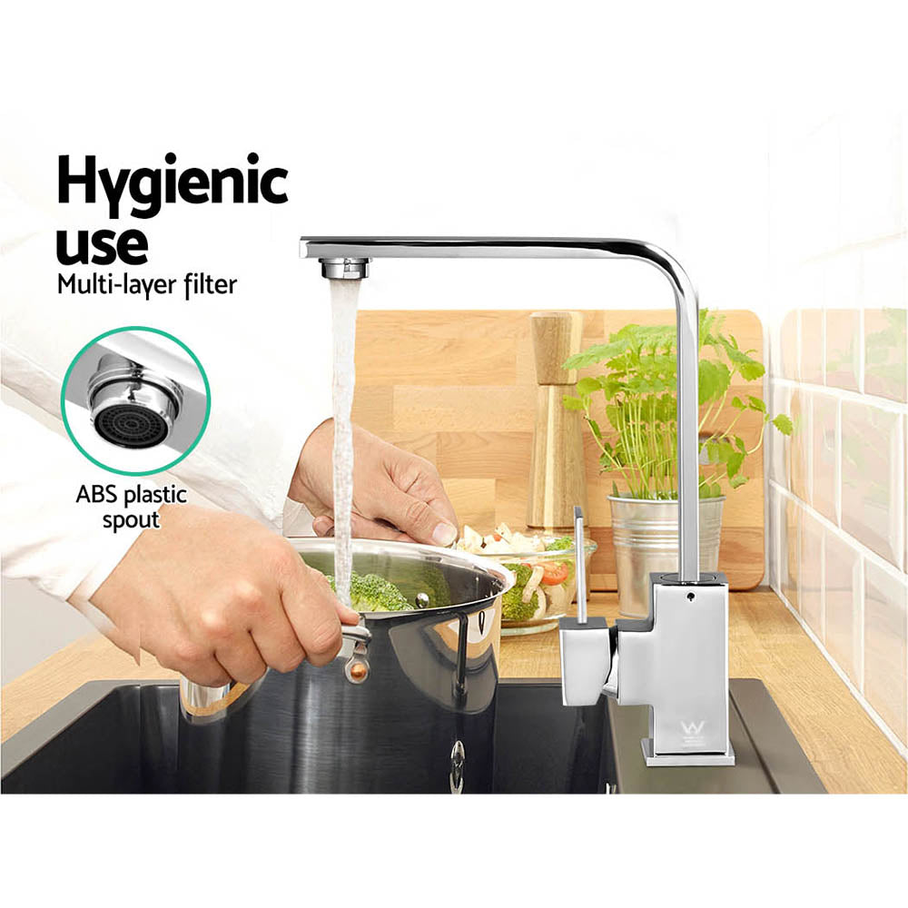Kitchen Mixer Tap, Silver