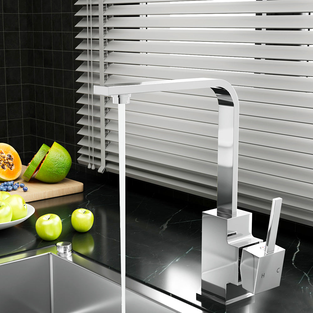 Kitchen Mixer Tap, Silver