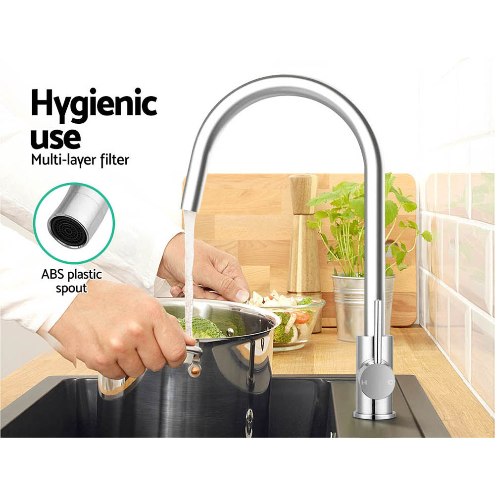 Mixer Faucet Tap, Silver