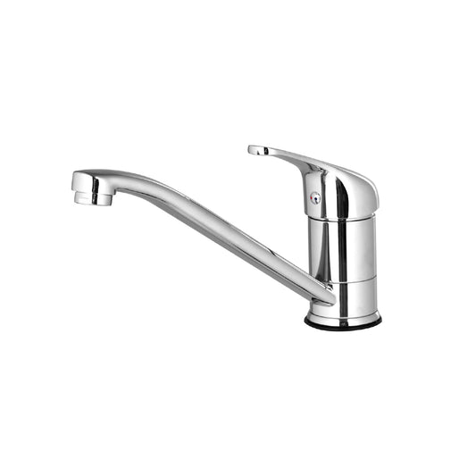 Silver basin mixer tap with 82h41 cefito si