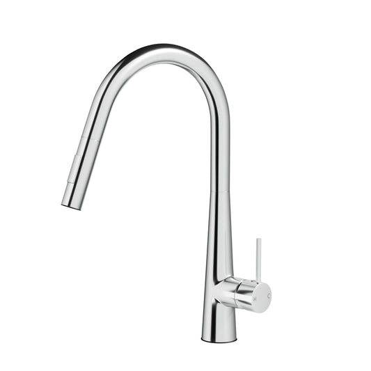 Kitchen Mixer Tap Pull Out with Round 2 Mode Sink Basin