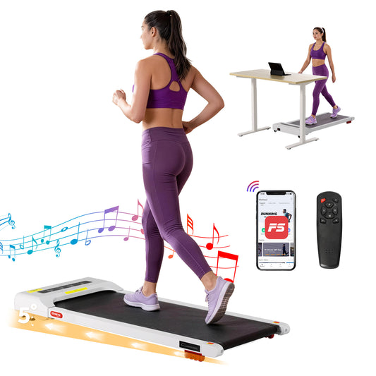 Everfit Treadmill Electric Walking Pad Incline Under Desk