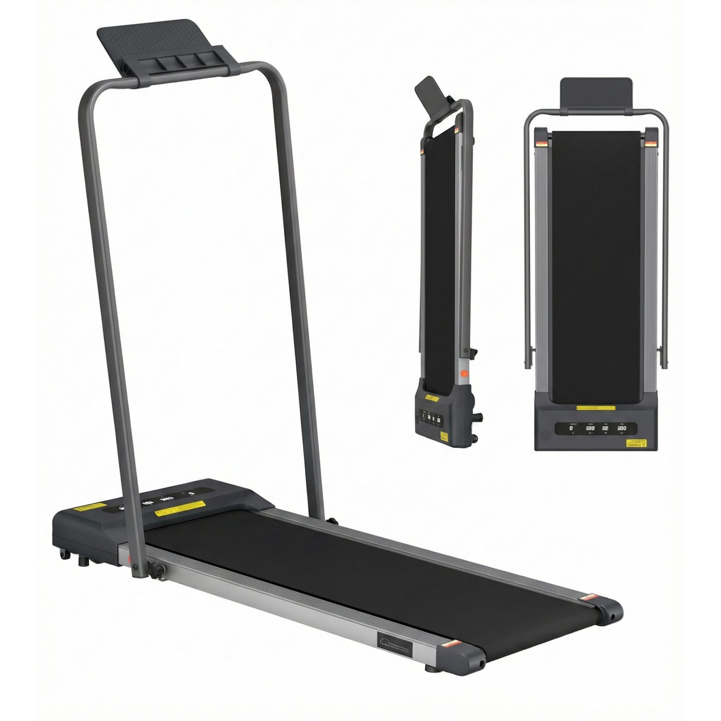 Treadmill Walking Pad Home Gym Office Fitness 380mm - Grey