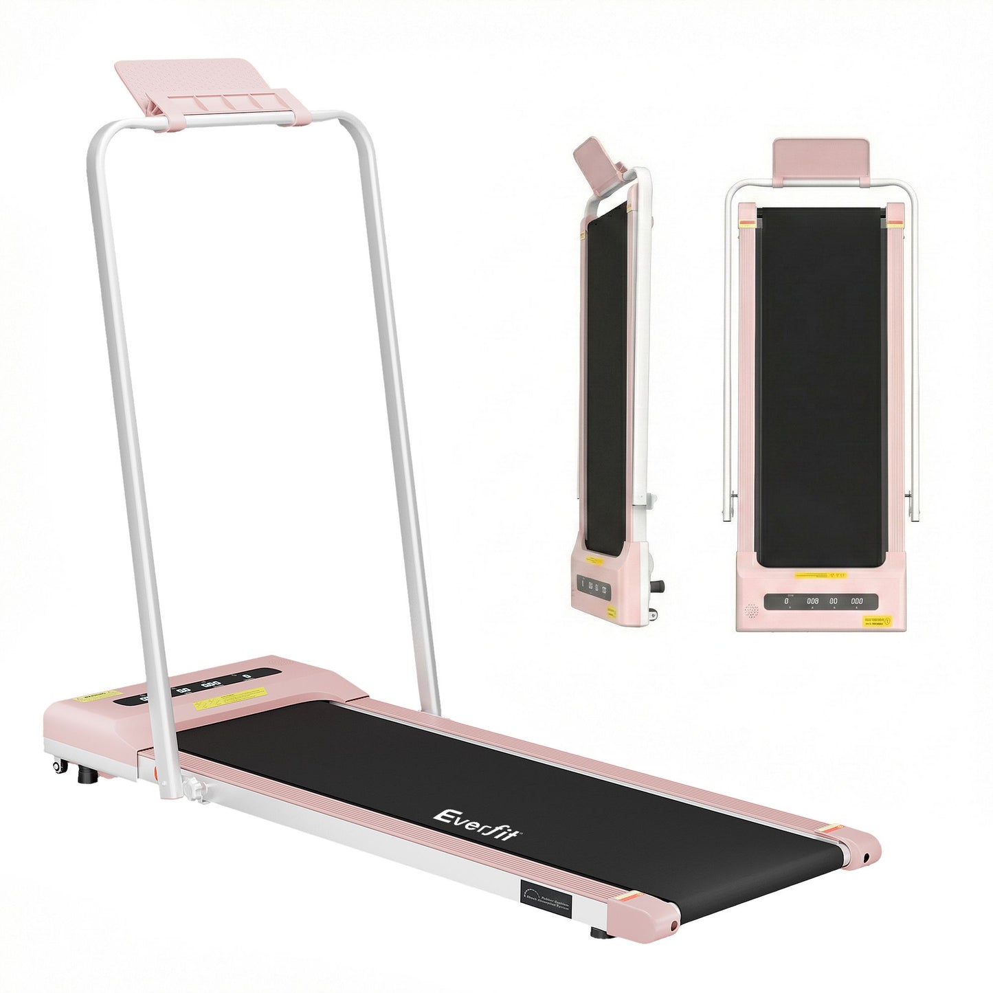 Treadmill Walking Pad Home Gym Office Fitness Machine 380mm - Pink