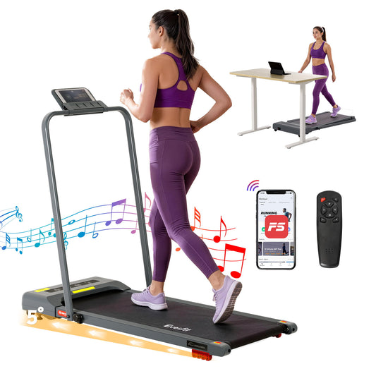 Everfit Treadmill Electric Walking Pad Incline Under Desk