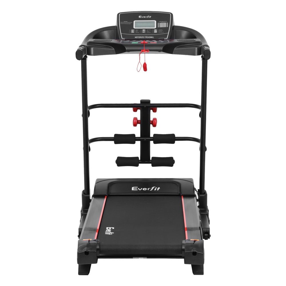 Treadmill Home Gym Fitness Exercise Machine with Sit-Up Bar - 420MM