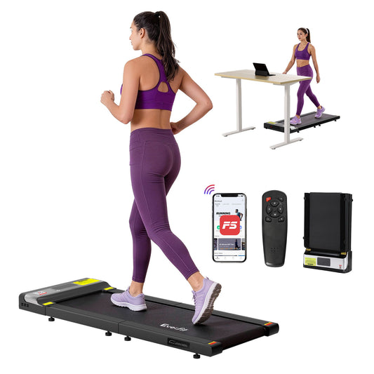 Treadmill Electric Walking Pad Under Desk Gym Fitness Foldable Belt