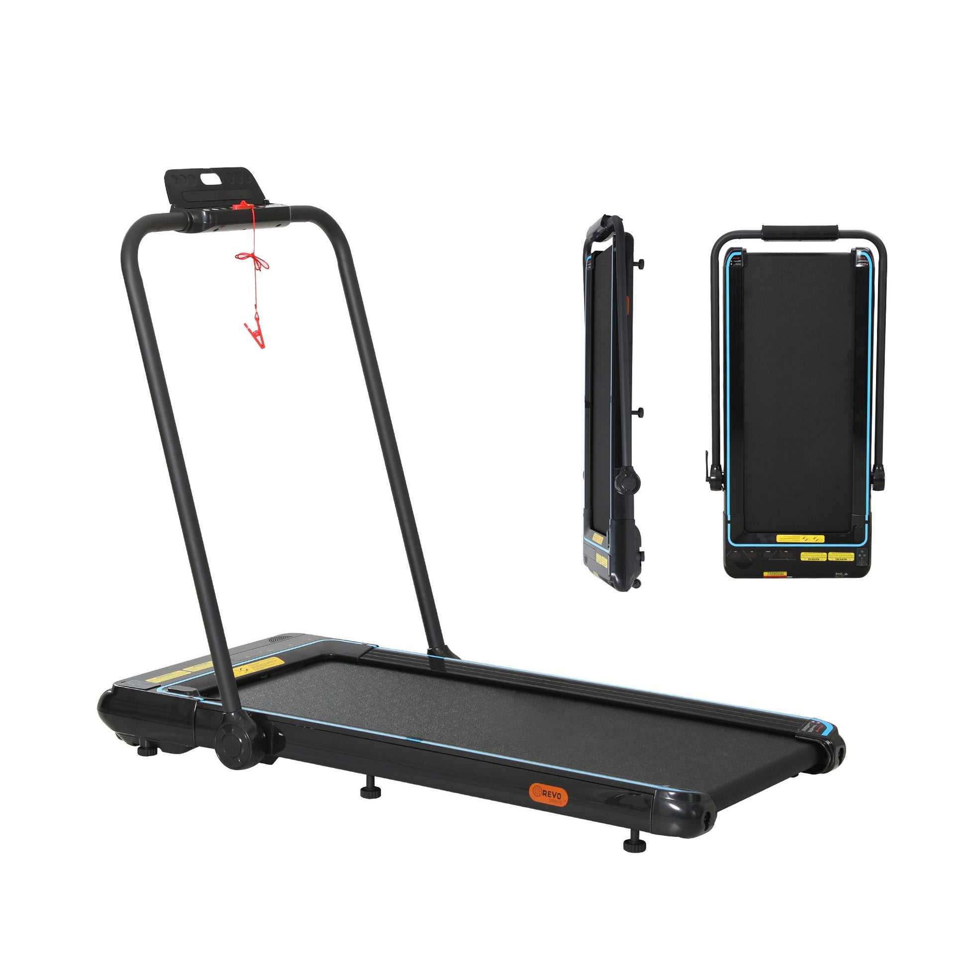 Treadmill Walking Pad Home Gym Office Fitness with 420mm Remote