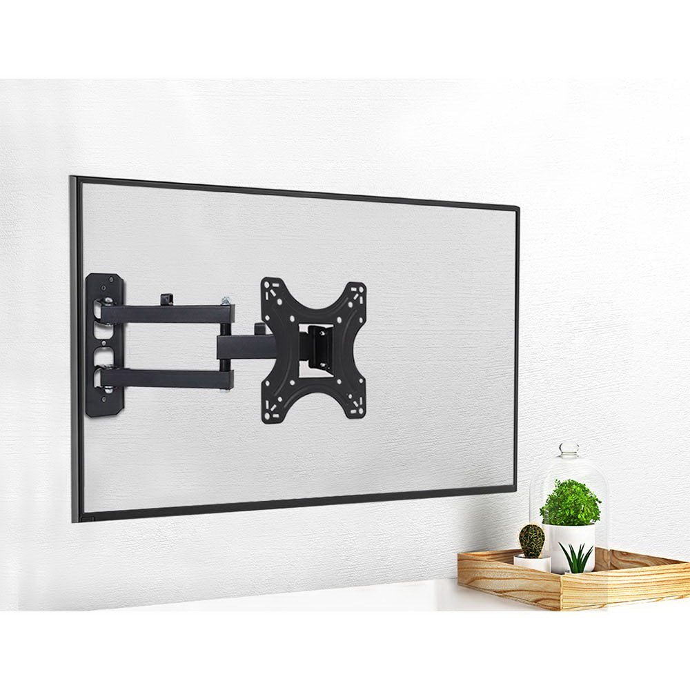 TV Wall Mount Bracket for 17"-42" LED LCD TVs Full Motion Strong Arms