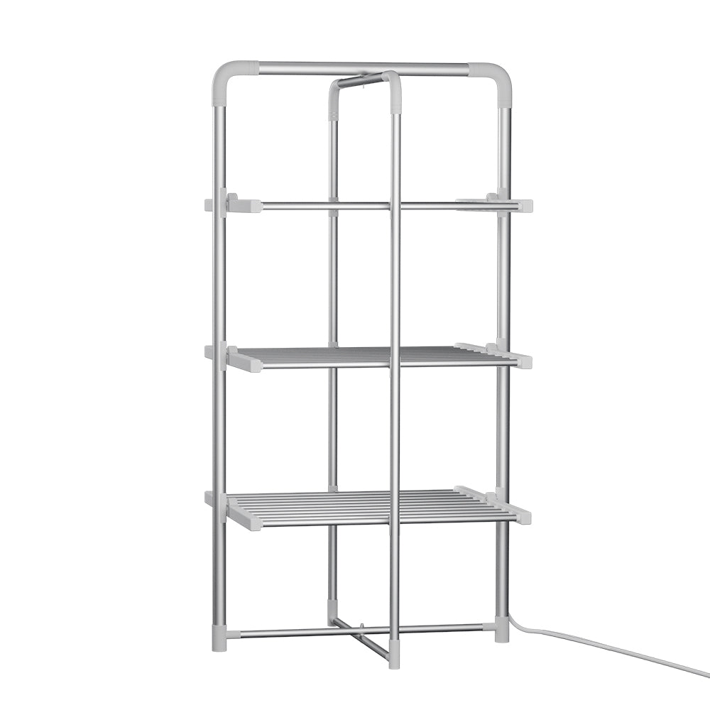 Heated Towel Rail Clothes Airer Dryer Warmer Stand