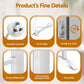 Heated Towel Rail Rails Warmer Rack Aluminium Bar Bathroom
