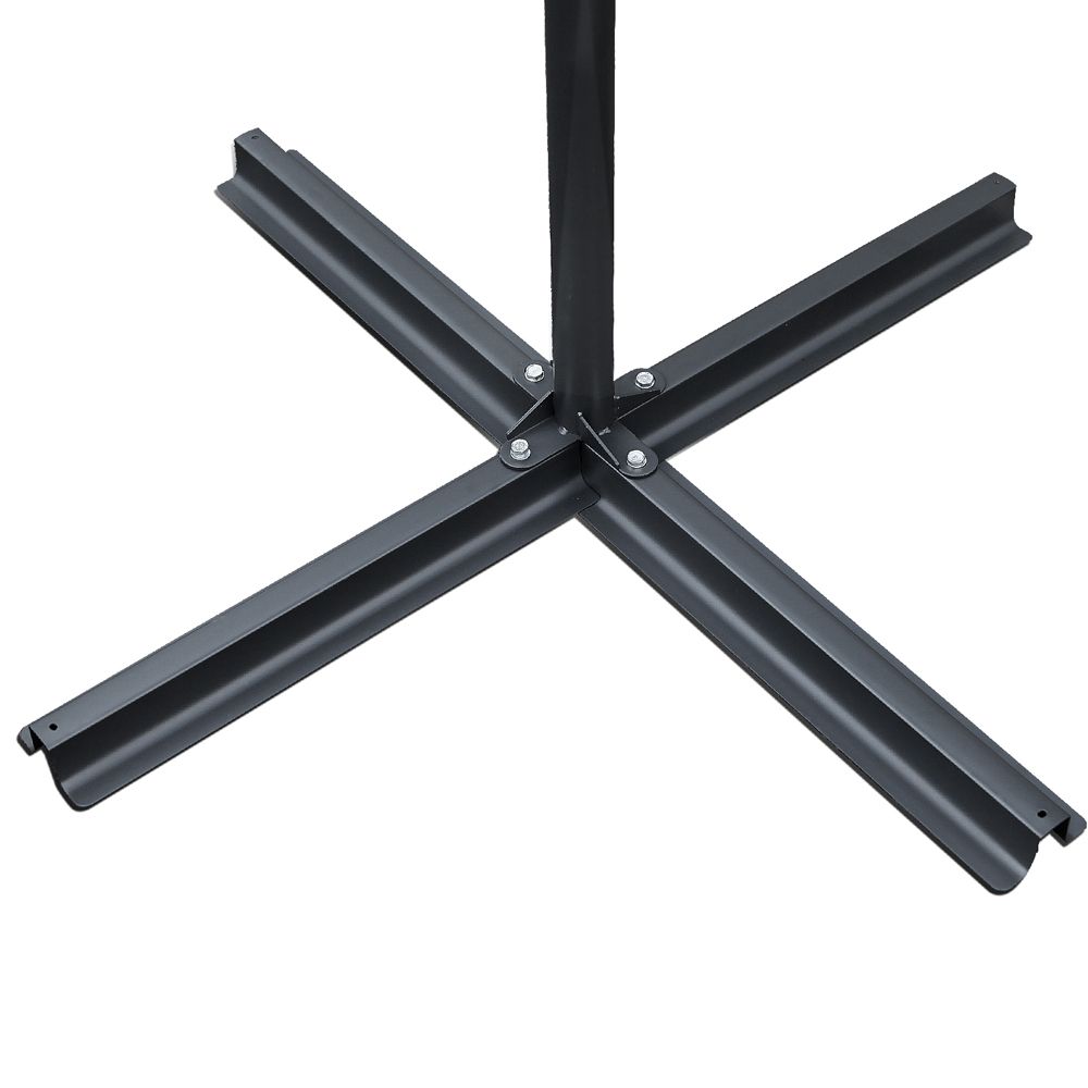 Ban 8rib Cantilever Outdoor Umbrella 3m Navy Umb